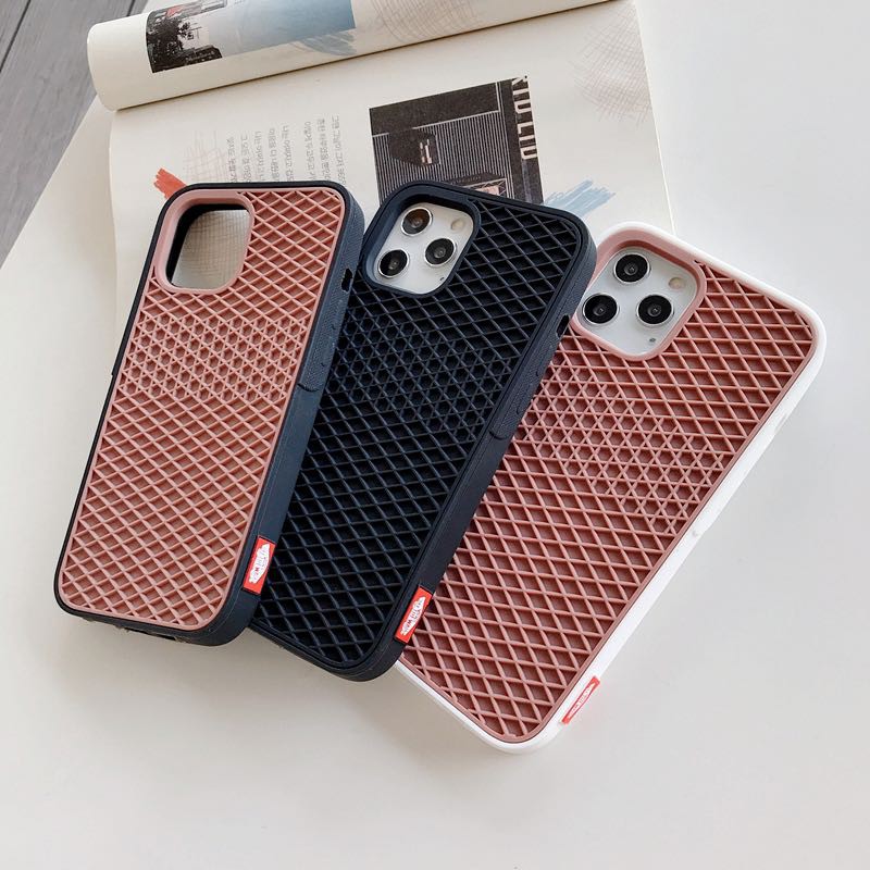 Vans Waffle Case For Iphone 12 Pro Max 11 Pro Max Xs Xr Max Rubber Phone Case New Shopee Philippines