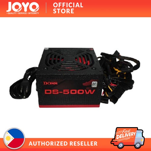 DOSS 500W ATX SWITCHING MODE Power Supply 80+ Shopee Philippines