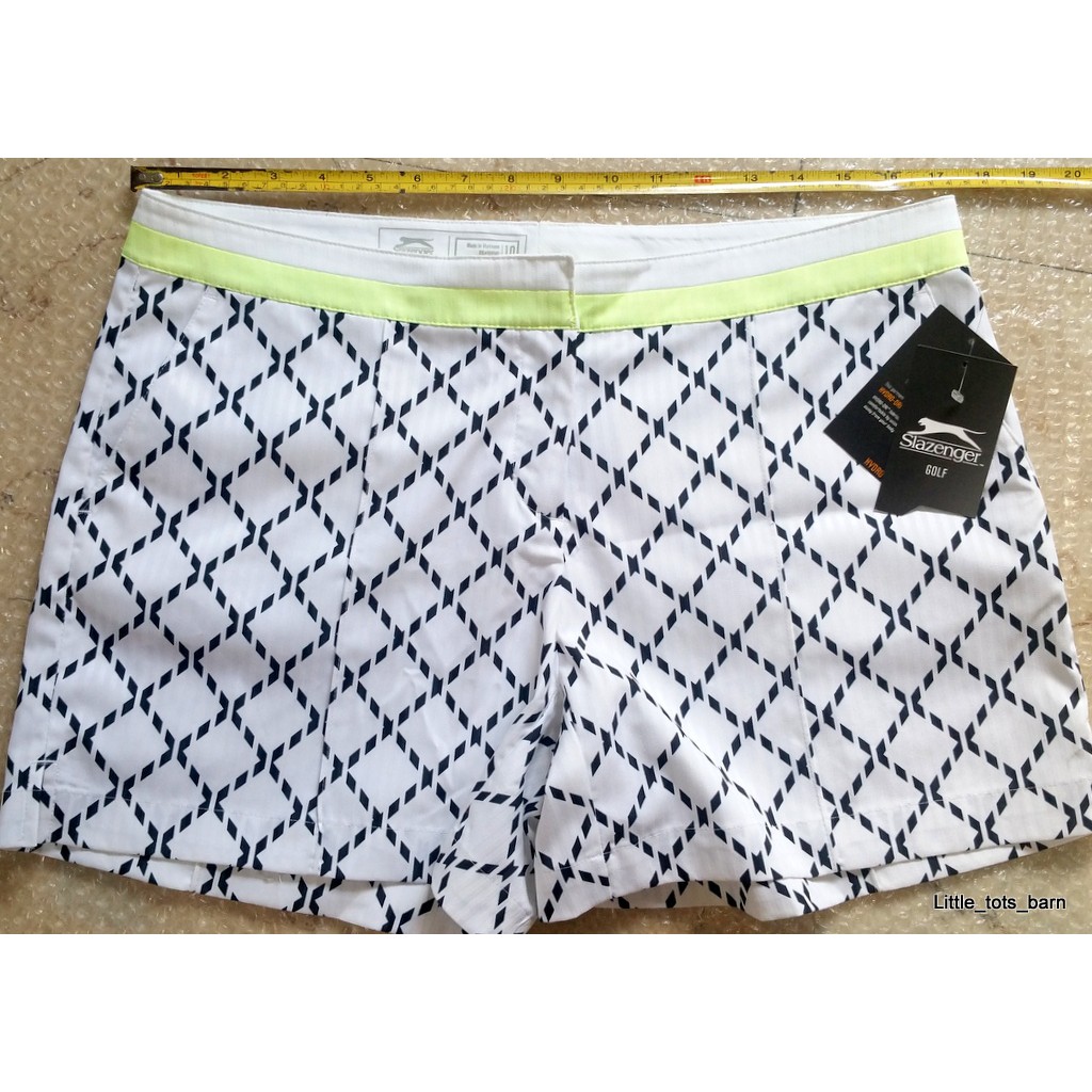 slazenger golf shorts womens