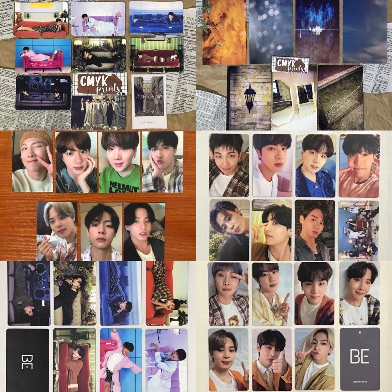 BTS BE DELUXE ESSENTIAL ALBUM WEVERSE POB PHOTOCARDS