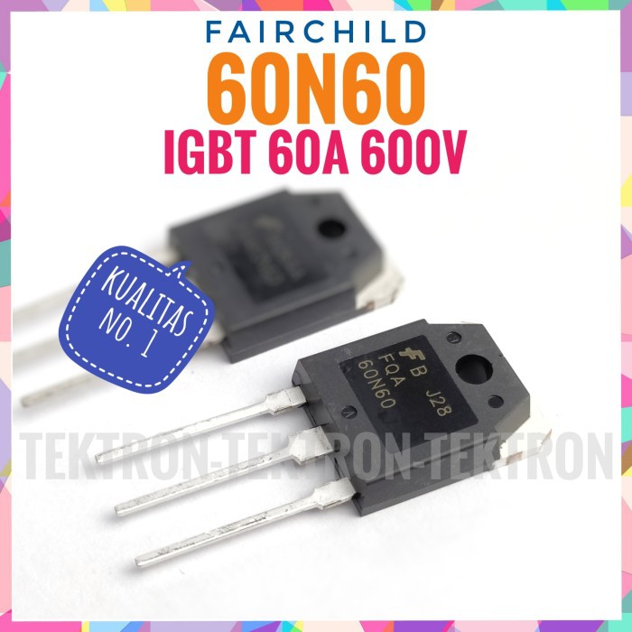 Fairchild 60N60 IGBT 60A 600V FQA60N60 Mosfet Transistor | Shopee ...