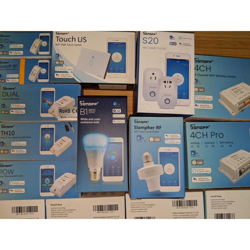 sonoff s20 google home