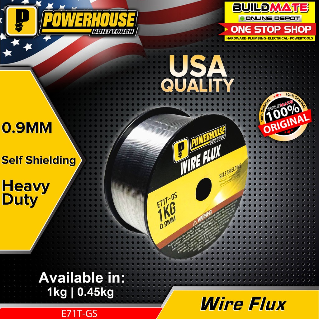 [STEEL] POWERHOUSE Self Shield Flux Cored Wire Metal Migweld Gasless 0 ...