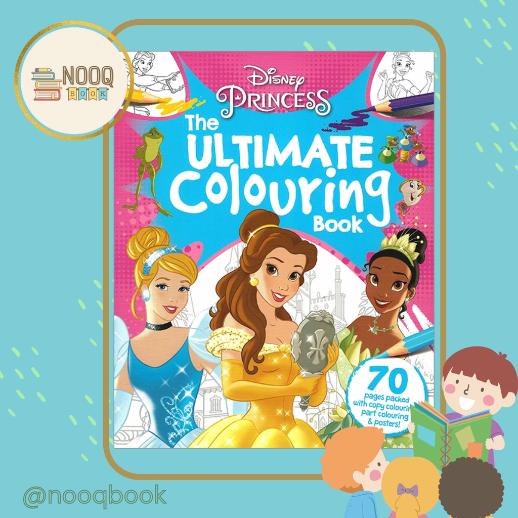 DISNEY ULTIMATE COLORING - PRINCESS | Shopee Philippines