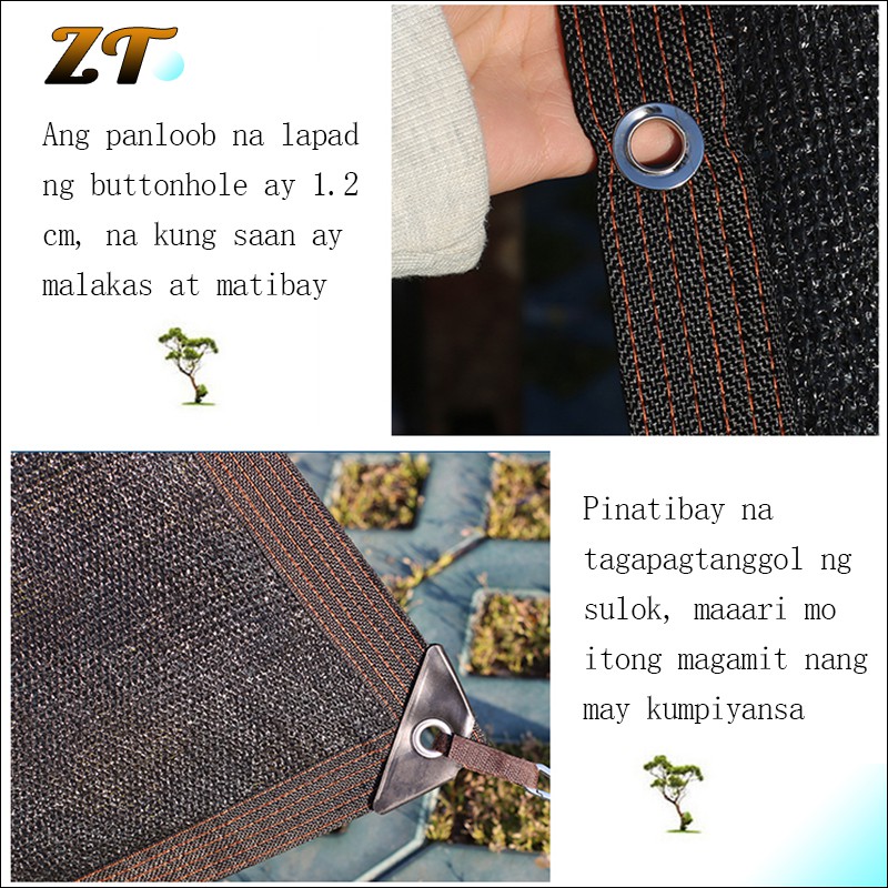 Anti-UV Sun Shade Net Shade Net Outdoor Garden Net Car Sunscreen Greenhouse Net Black Awning canopy