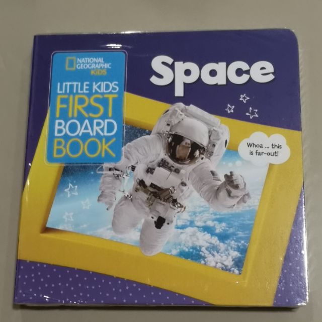 Space little kids first board book national geographic solar system