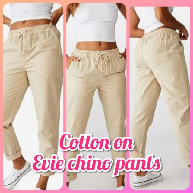 cotton on chino pants