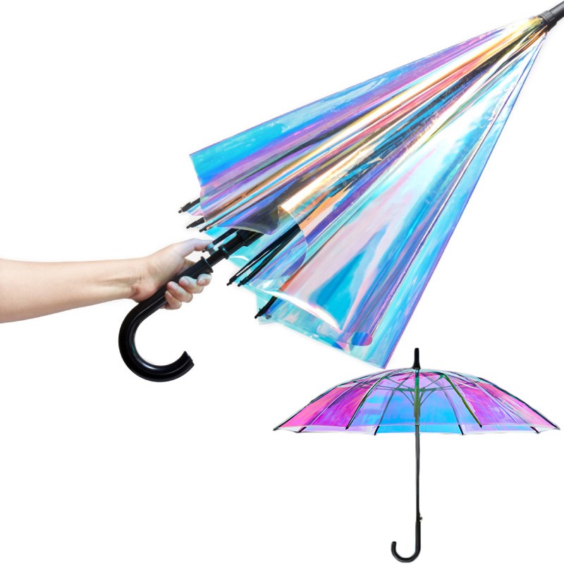 Laser Umbrella Unicorn Kids Cartoon Umbrellas Rainbow Film Colour Changing  Umbrella Children | Shopee Philippines