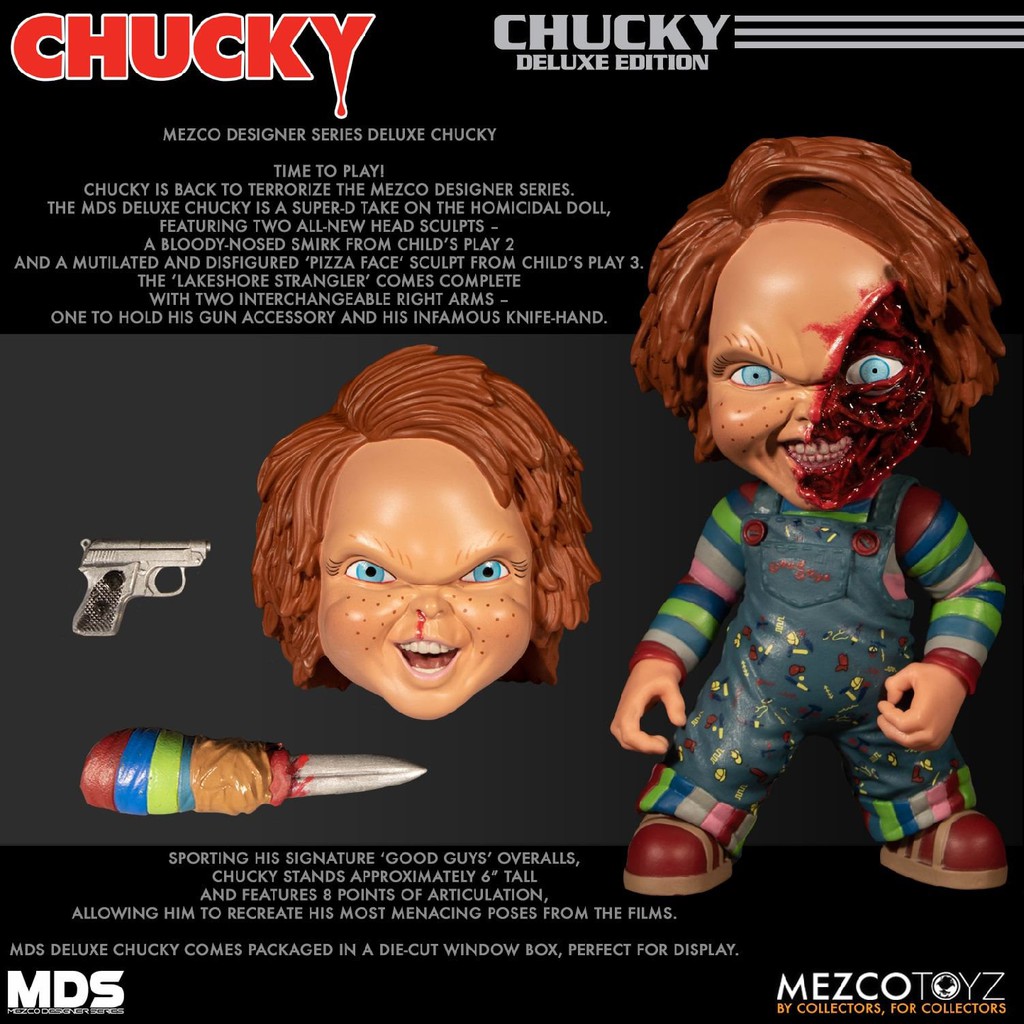 mezco pizza face chucky