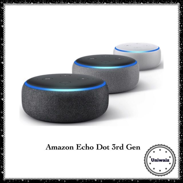 Cod Amazon Echo Dot 3rd Gen Original Brandnew Shopee Philippines