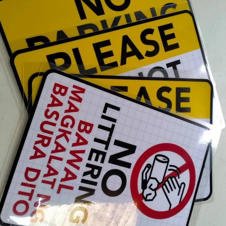 Order And Pay Here Sign Laminated Signage Sign Board Presyo ₱51 3275