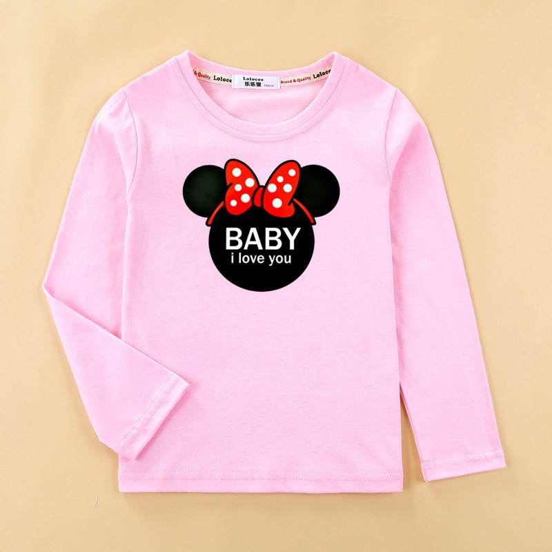 long sleeve baby tops