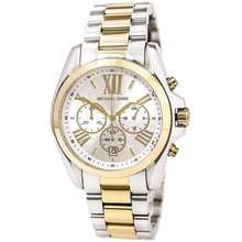 mk two tone women's watch