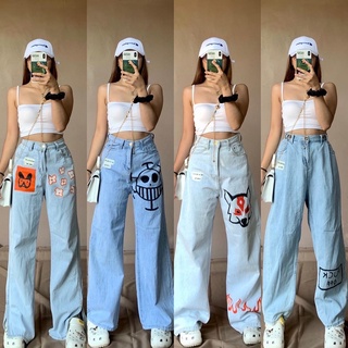 Korean Highwaist Baggy/Wideleg Pants