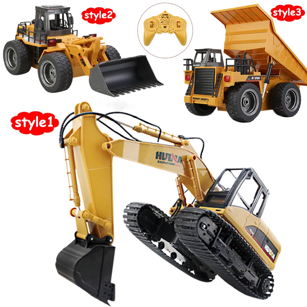 remote control excavator construction tractor