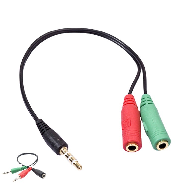 3.5MM Jack Audio Splitter Cable 2 In 1 Extension Audio Splitter For G58