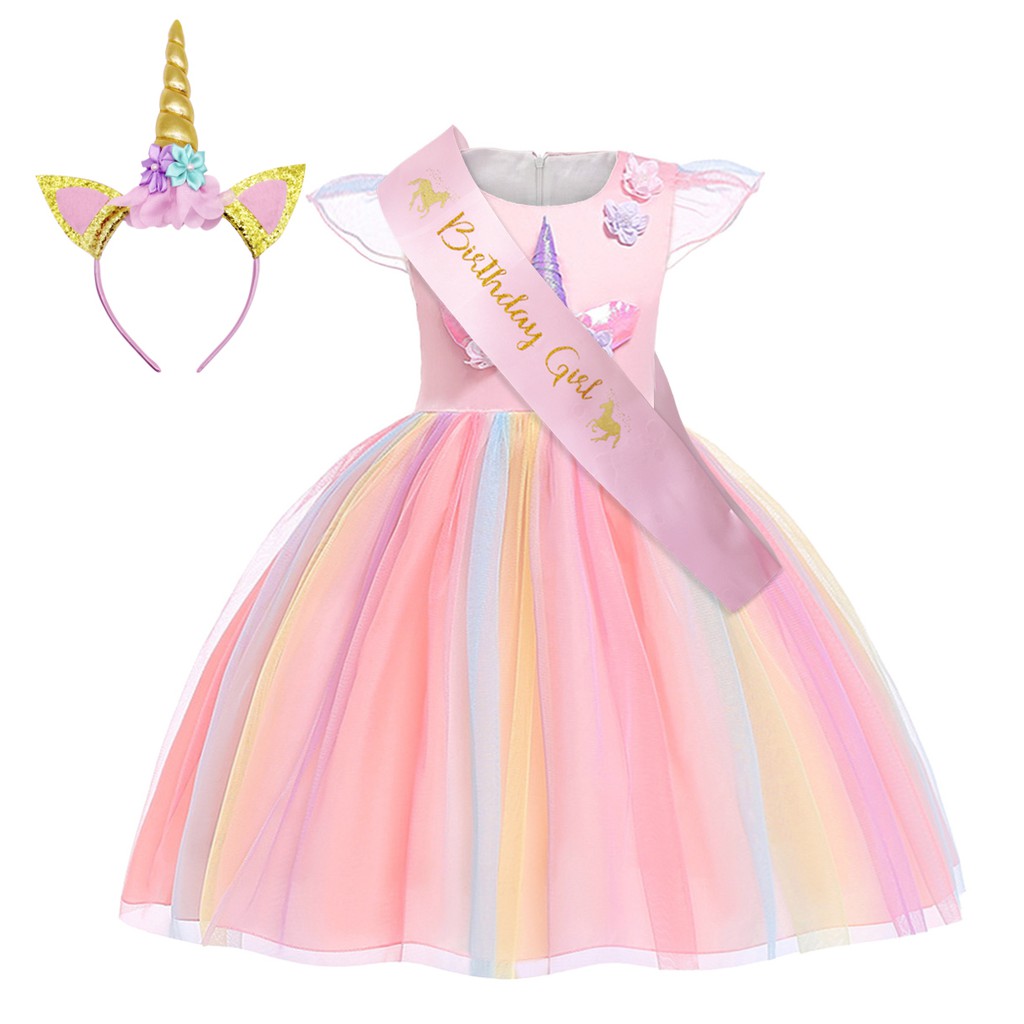 unicorn christmas dress