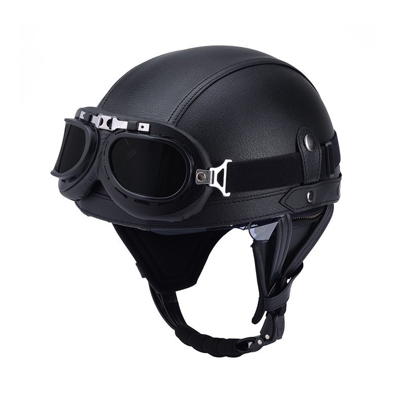 Motorcycle Helmets Four Seasons Couple Harley Electric Vehicle ...