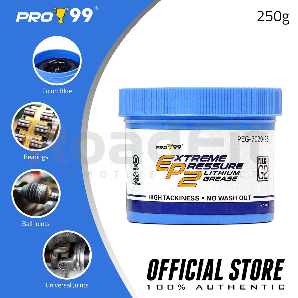 PRO99 Extreme Pressure EP2 Grease 250g PEG702025 Shopee Philippines