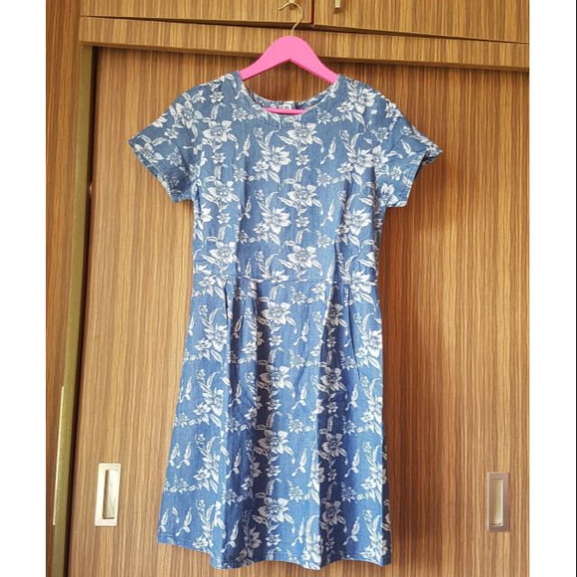 dorothy perkins blue floral dress