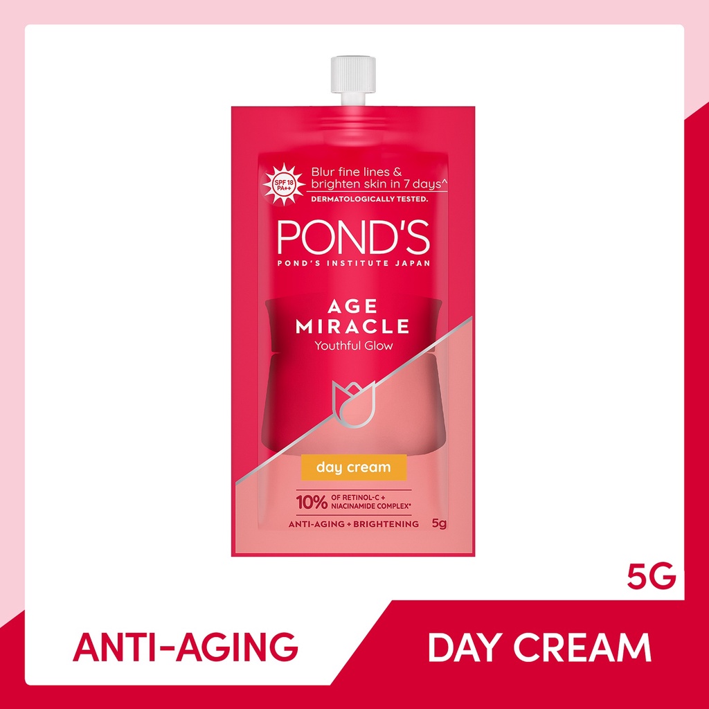 PONDS FACIAL MOISTURIZER SPF18 5g Shopee Philippines
