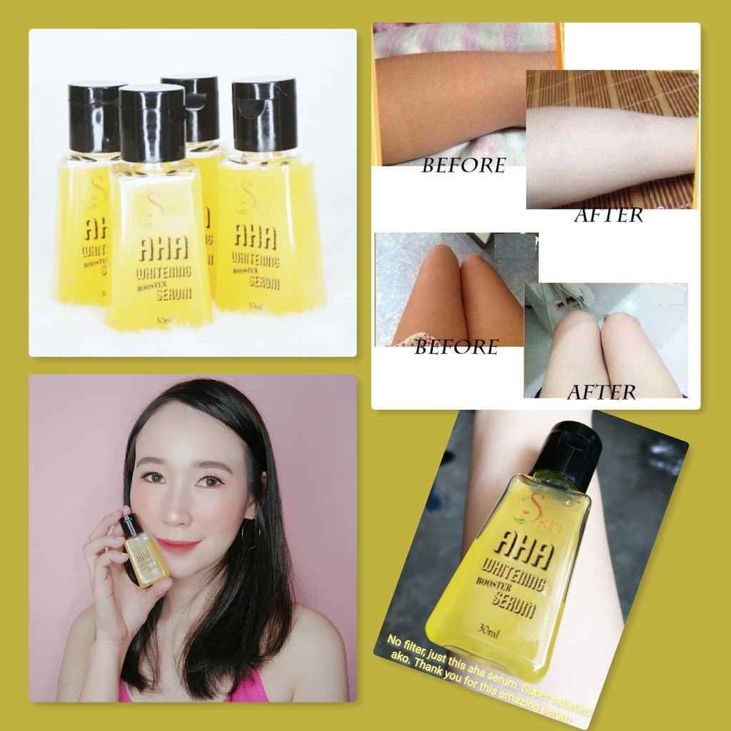 aha whitening booster