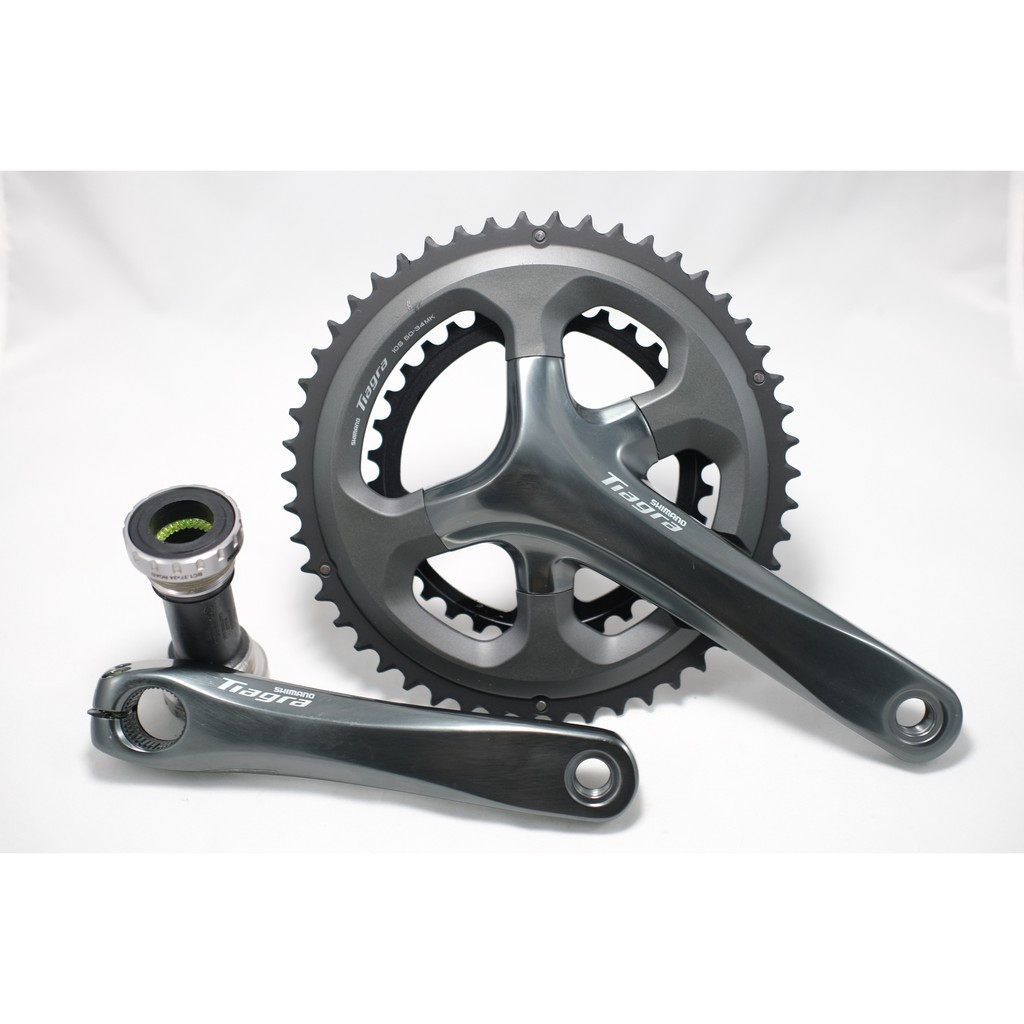 Shimano Tiagra FC-4700 Crankset - 165mm 50/34T Road Bike Cranks