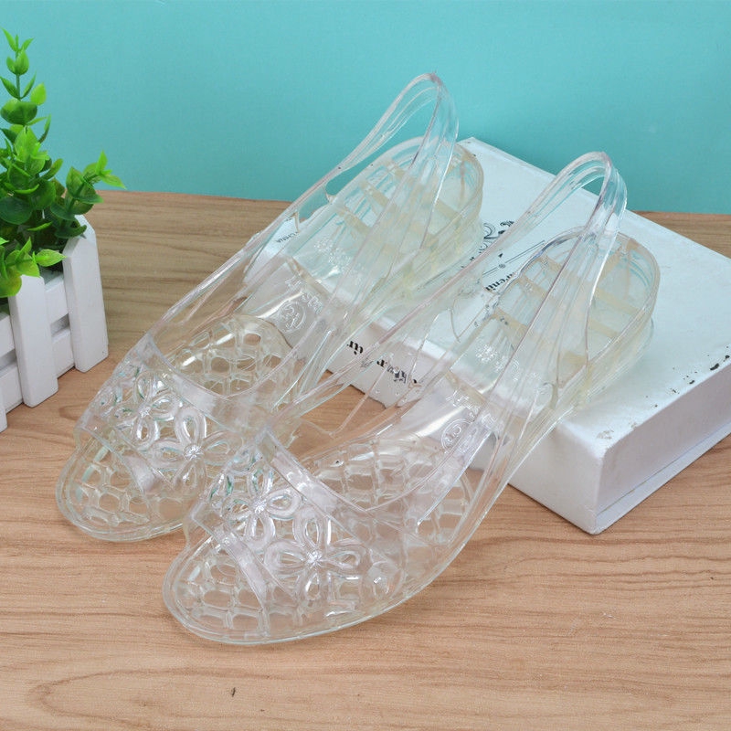 plastic jelly shoes