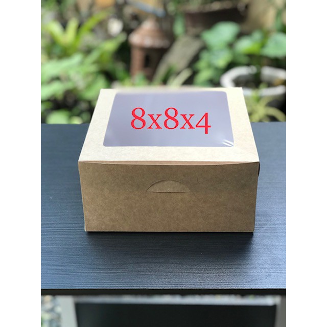 8x8x4 Cake Box and Pastry Box / 10 or 20 pcs per pack