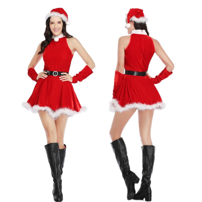 red christmas dress womens