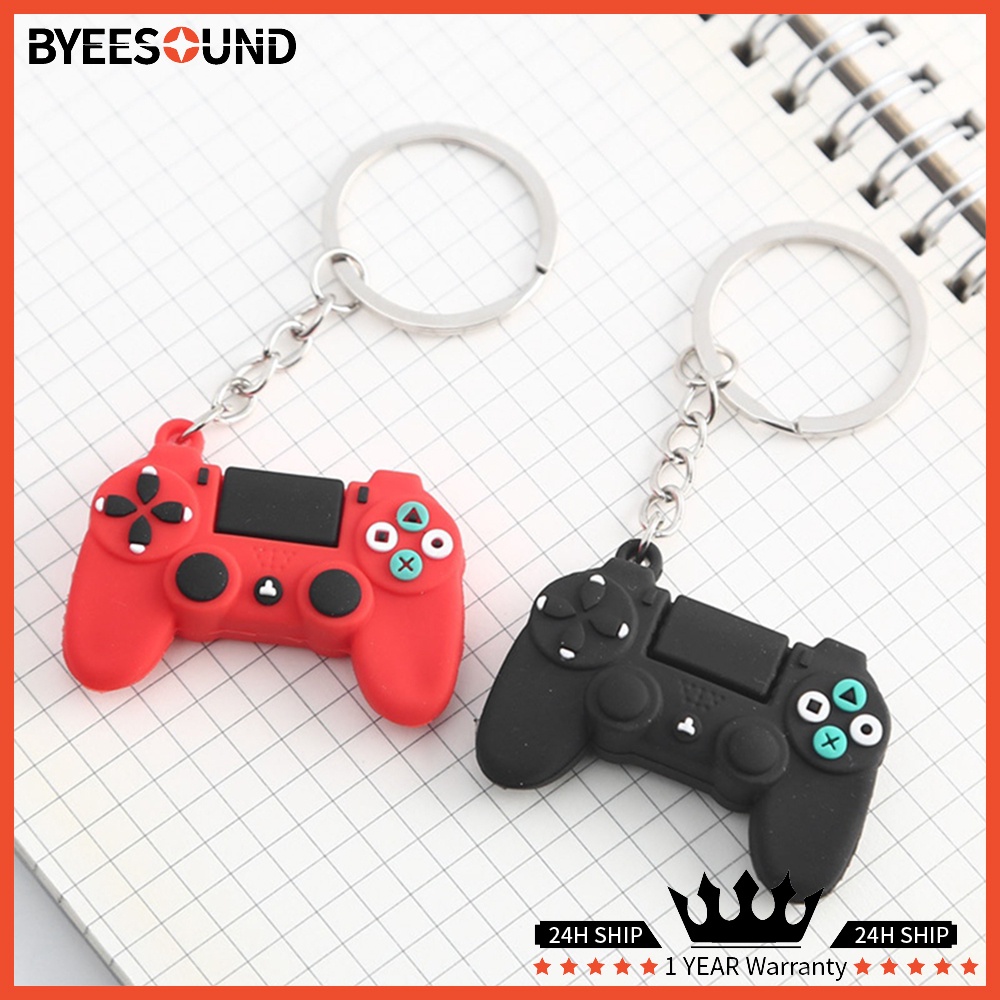 Kawaii Mini PS4 Controller Keychain Playstation Ps4 Keyring Personality