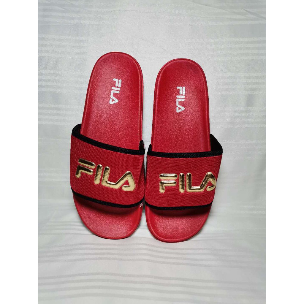 fila slides red