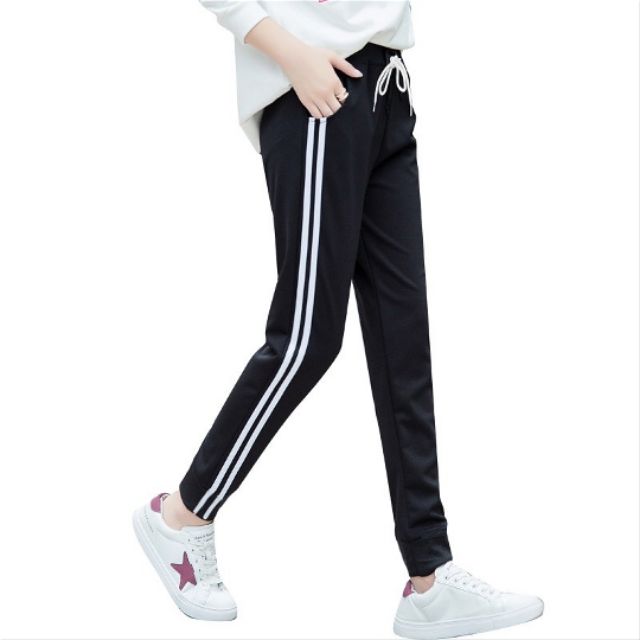 Two stripe Trackpants ❗ | Shopee 