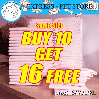 PINK S/M/L/XL Pet Training Pee Pads | Urine Ads Pack | Potty Training Pads Dog Pee Pad Pet Pee Poop