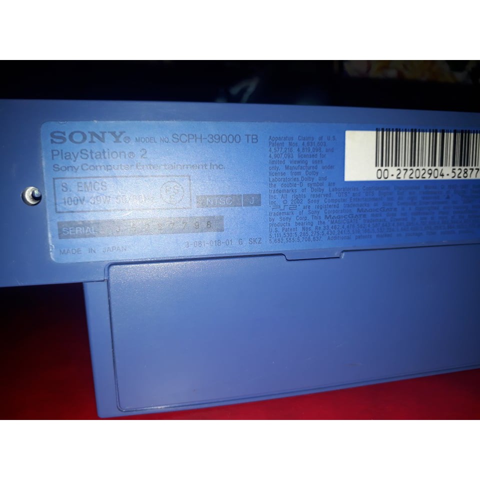 Sony Playstation 2 Ps2 Ratchet Clank Blue Console Japan Shopee Philippines