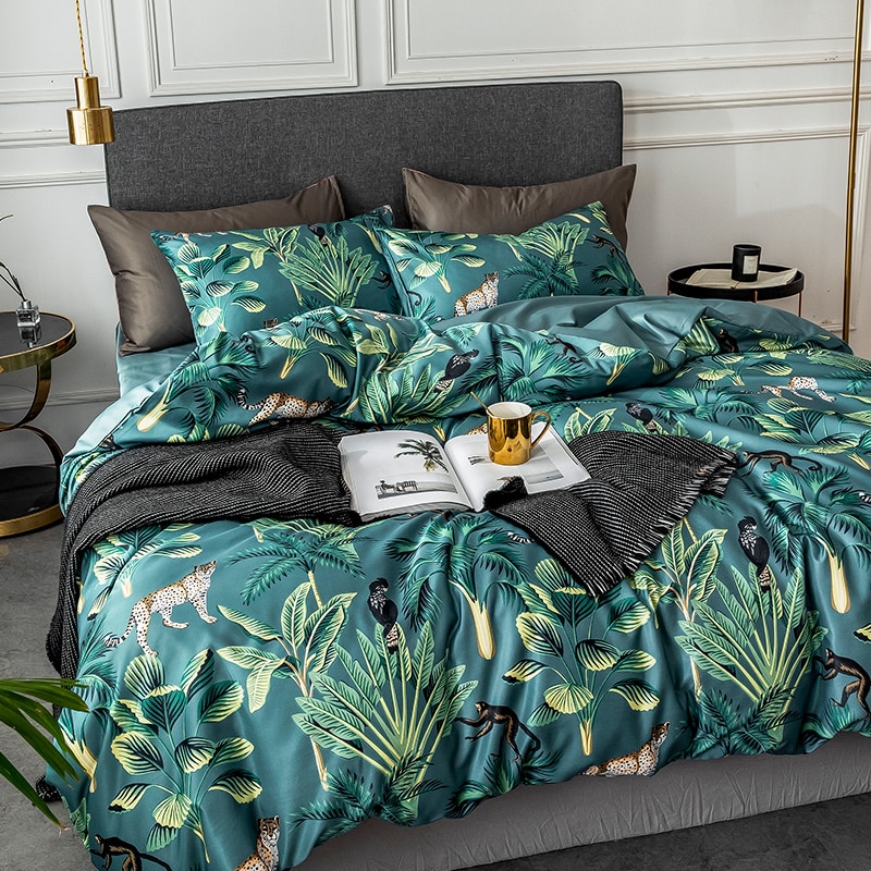 Tropical Queen Size Bedding - Hanaposy