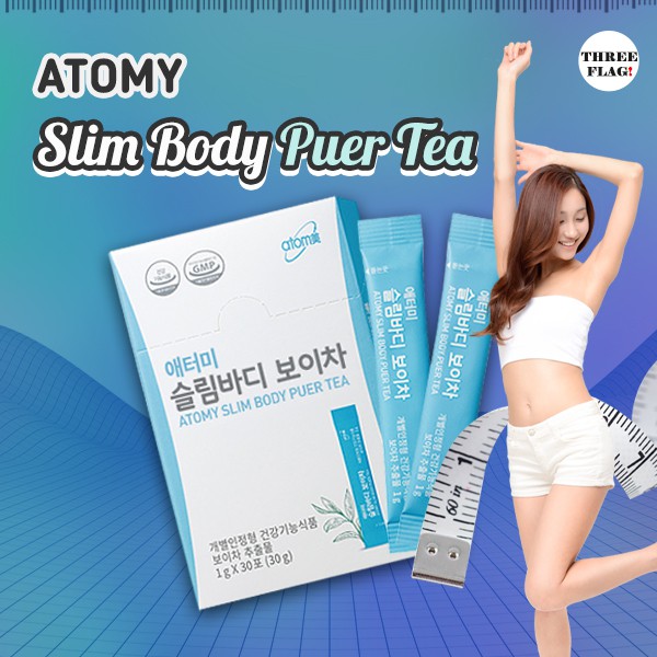Atomy Slim Body Puer Tea 1box 1g X 30pcs Shopee Philippines
