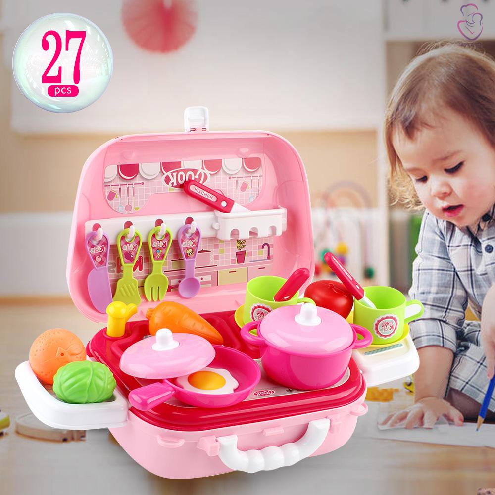 pink toddler tool set