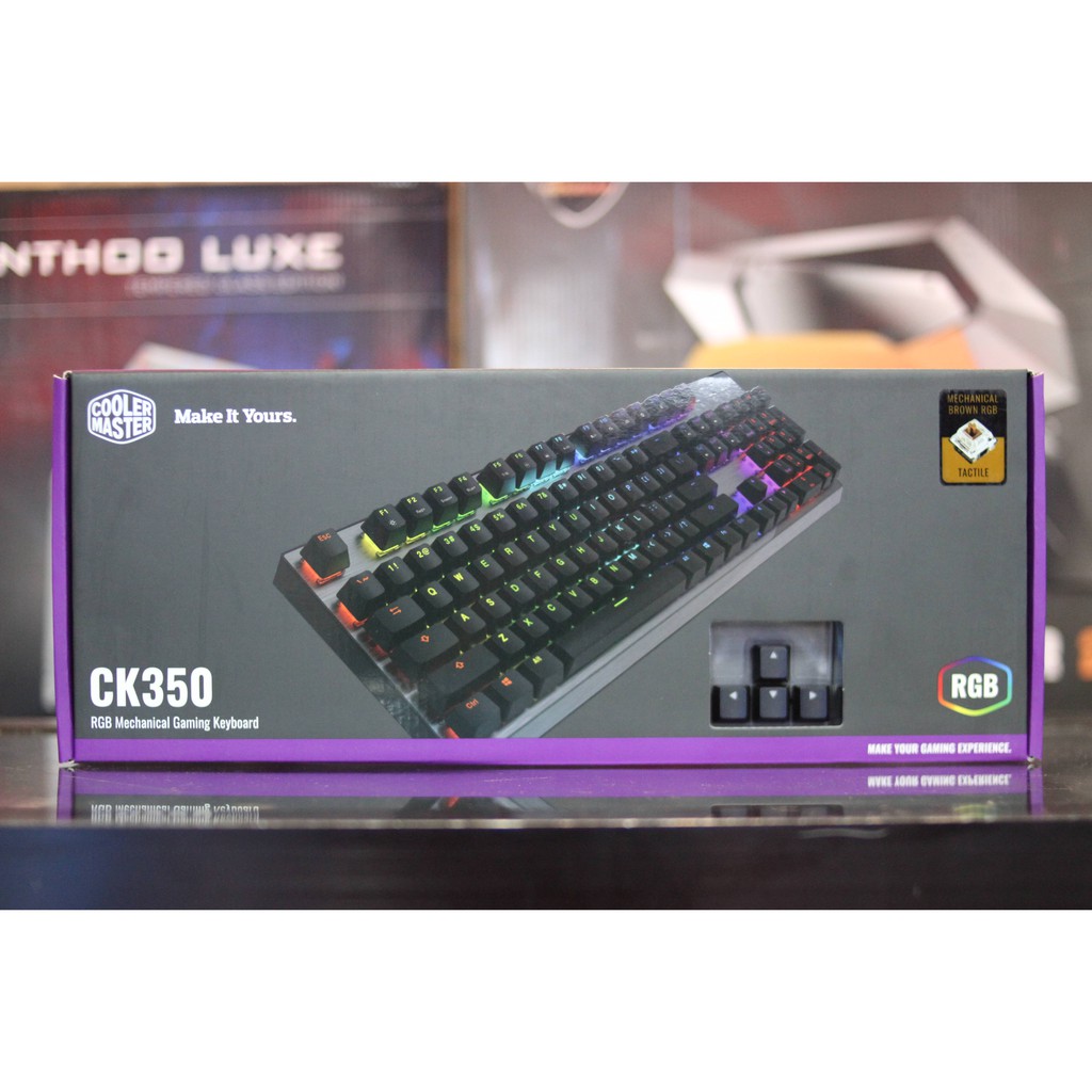 Cooler Master CK350 RGB Mechanical Keyboard | Shopee Philippines