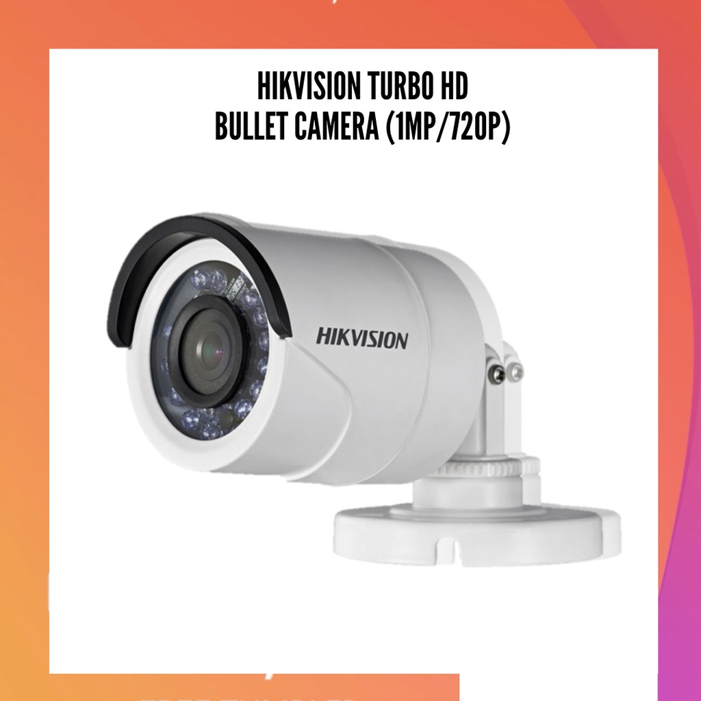 hikvision 1mp 6mm bullet camera