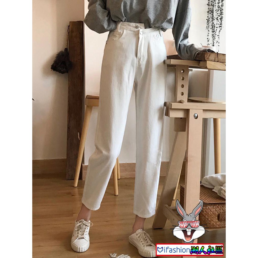 chic high waisted pantalon