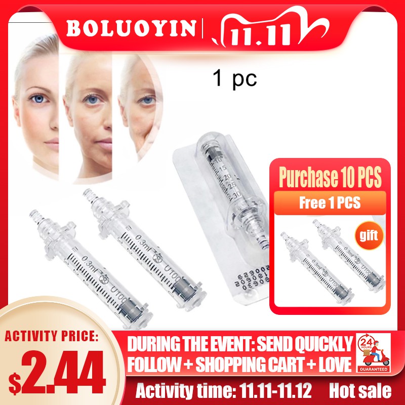 1 piece filler hyaluronique pen Syringe Ampoule Needle for Hyaluronic