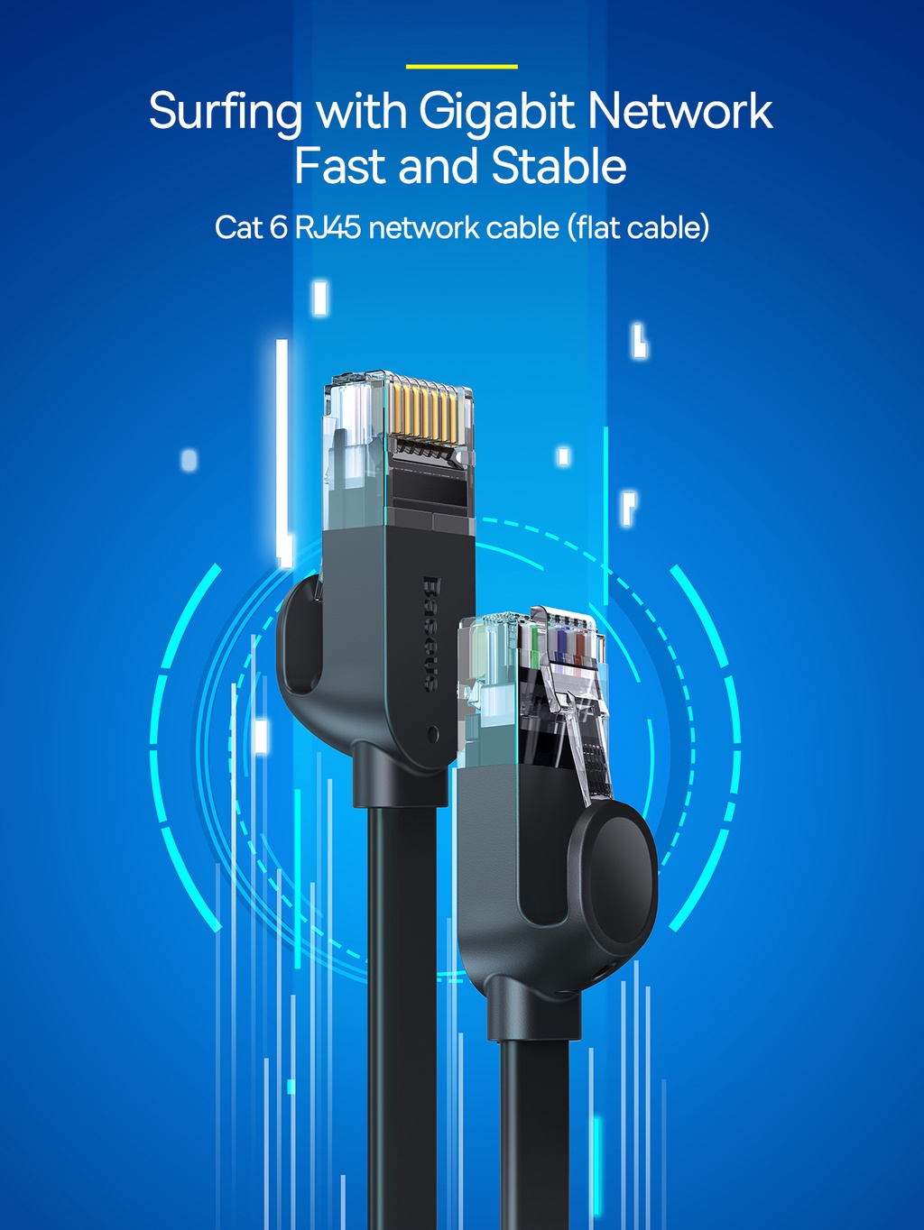 Baseus Cat6 1000Mbps High Speed Cable CAT 6 RJ45 Network Cable