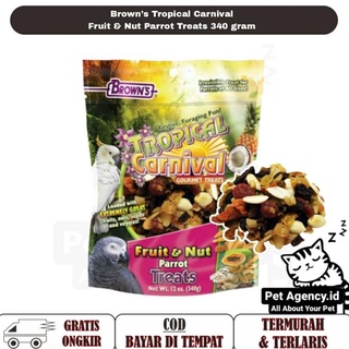 Additional Food Browns Fruit & Nut Parrot Treat Macaw Afgrey Cactus