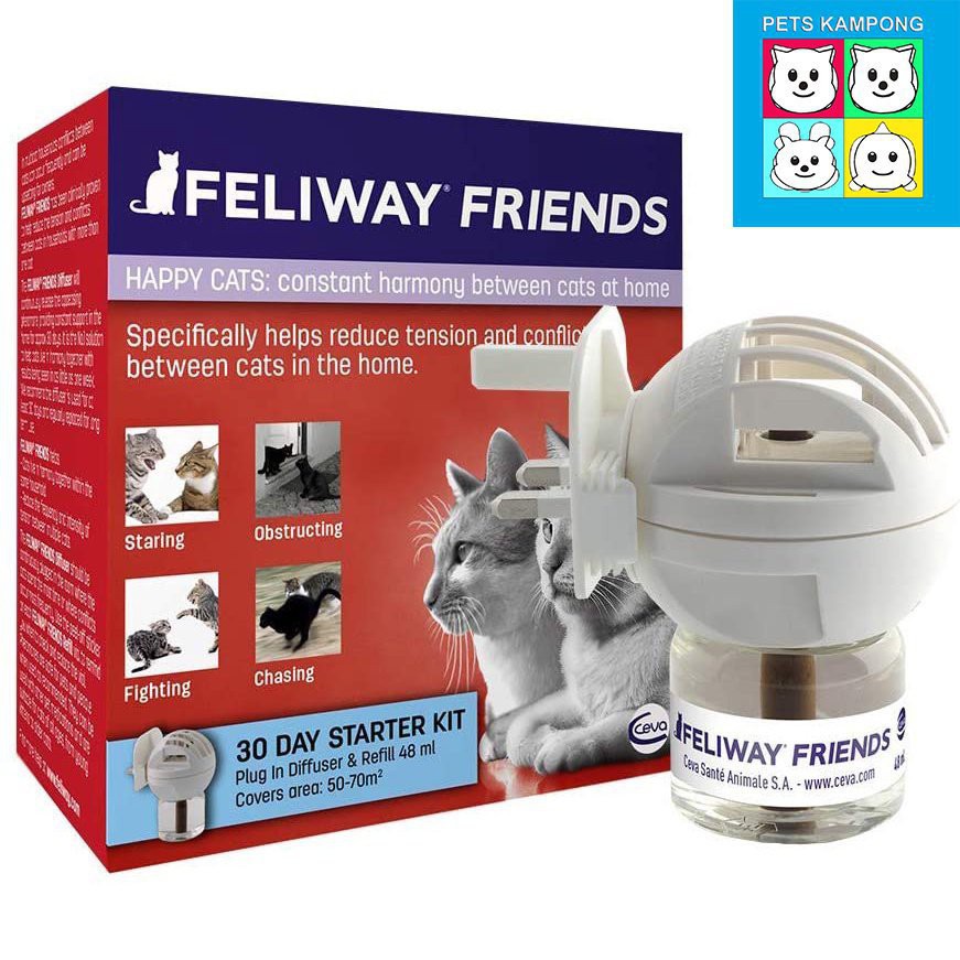  Philippine Specialty Store Feliway Friends Plug In Diffuser Refill 