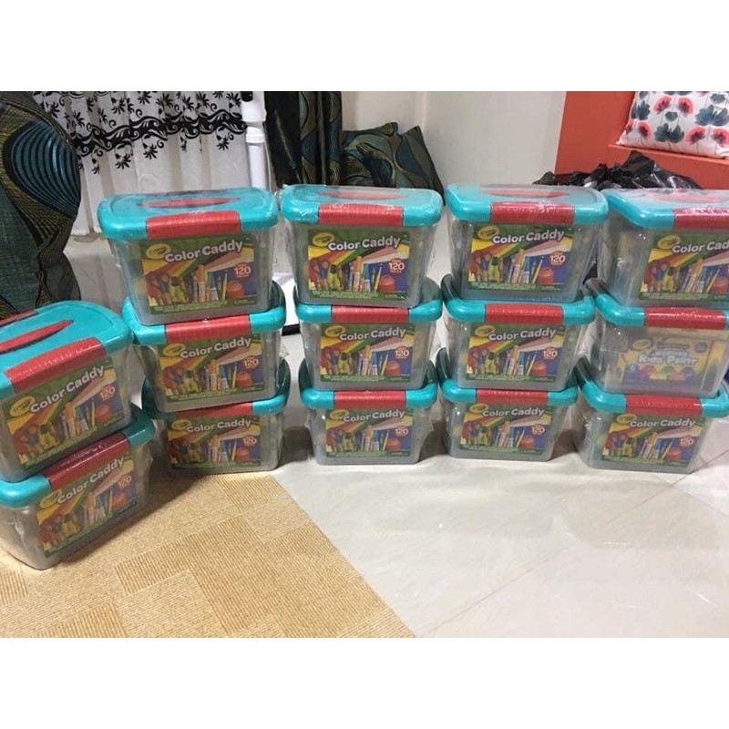 Crayola Color Caddy Back To School Kit, Over 120 Pieces | Shopee Philippines