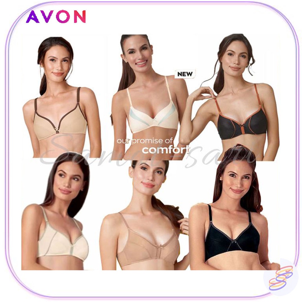 Avon Everyday Comfort Nonwire Soft Cup Bra Brassiere Ali / Icy / Zoe