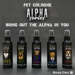 [New] Alpha Series Luxury Pet Cologne by Blinky Paws - Odor Neutralizing & Long Lasting