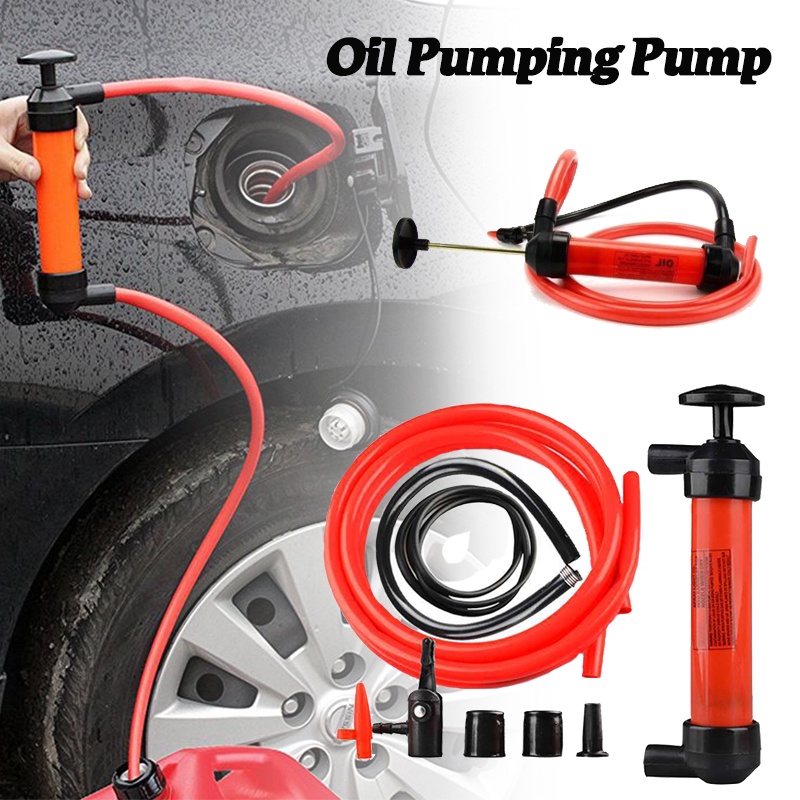 Oil Pump Multi-Purpose Siphon Fuel Transfer Pump Kit for Fluid Fuel and ...