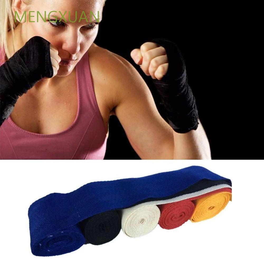 MENGXUAN Sports Safety Cotton Boxing Bandage Kickboxing Training Gloves